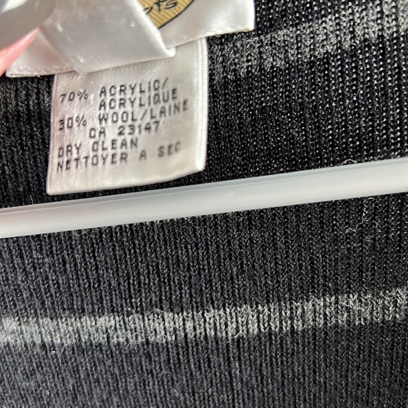 Talbots zip front cardigan sweater - Picture 4 of 5